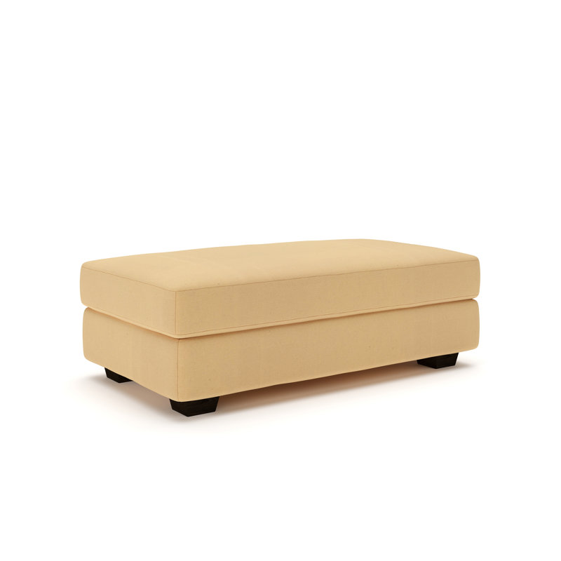Repose-pieds rectangulaire 49 po Emilio, Bayou toile rayon de soleil