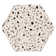 Kallisto Carbas Grey 8-in. x 9-in. Hexagon Terrazzo Matte Porcelain Floor and Wall Tile