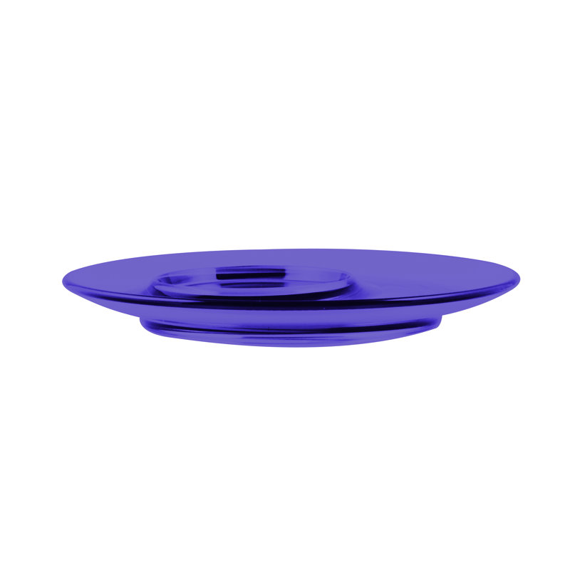 Sous-verre en polycarbonate - 12 pièces - , Améthyste