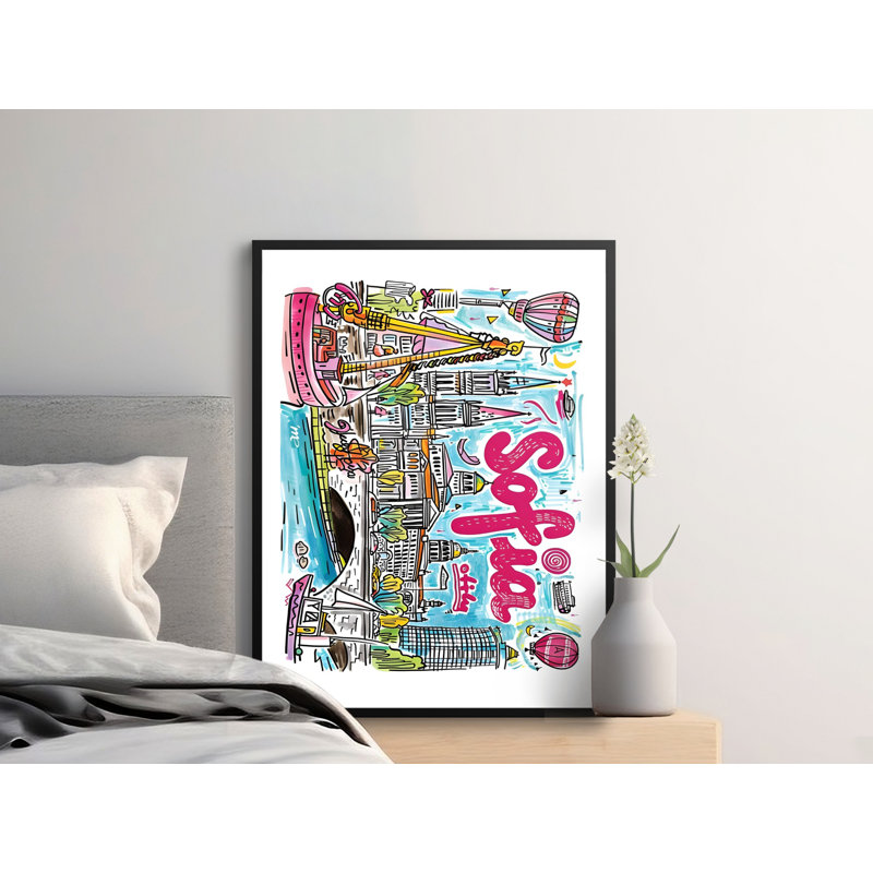 Aster 1 Piece Wall Art, 18x24