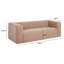 Canapé en chenille recyclé Alder-119969433