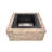 Medici Square Steel Smokeless Smokeless Fire Ring Insert