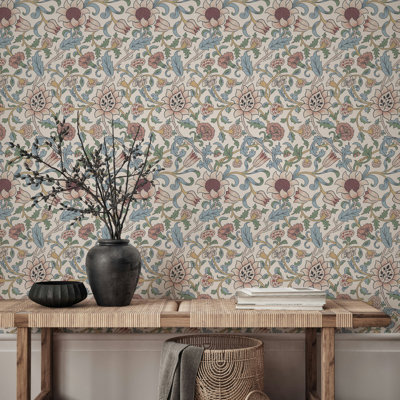 Rouleau de fleurs William Morris