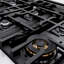 ZLINE 48" Classic DuraSnow Gas Range w/ 8 Burner Cooktop & Black Matte Doors