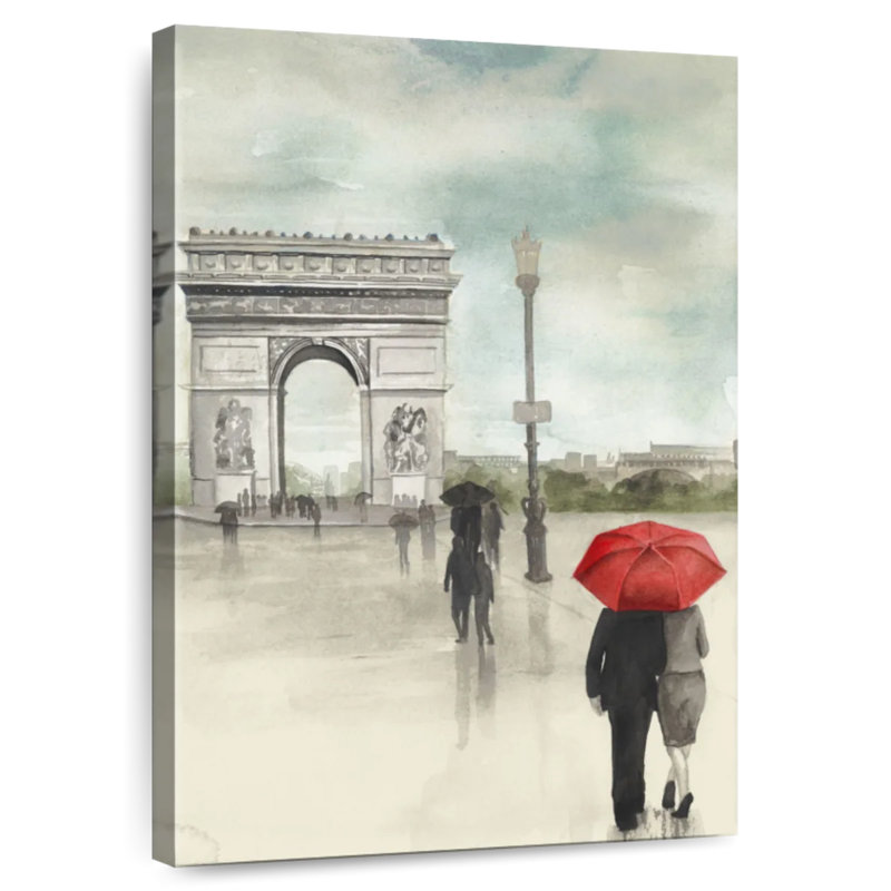 Aime Rainy Day Lovers II, 39" H x 26" W
