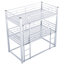Metal Twin Bunk Bed, Silver - Space Saving & Strong Size 3 Saving, Rails, No Box Spring, Quick Installation