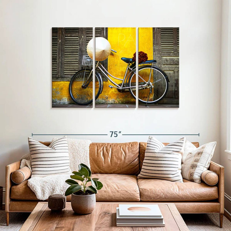 Mehar Vietnamese Bicycle, 36" H x 57" W