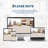 Area Rugs for Living Room, Non Slip Washable Rug, Low Pile Lightweight Modern Checkered Large Soft Carpet, Stain Resistant Foldable Floor MNats for Bedroom, Home Office-1651482473-1651482469
