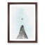 Airplane Above The World In Abstract - Single Picture Frame Painting-55547559-55547562