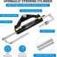 150HP Hydraulic Outboard Steering Kit, Marine System with 26FT Hoses & Aluminium Wheel