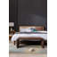 Banc de rangement pour la chambre avec repose-pieds en tissu et repose-pieds New Boucle