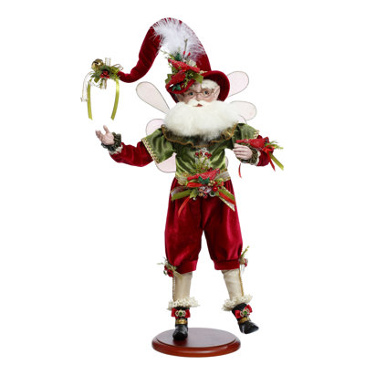 4 Calling Birds Fairy On Base - 20.5 Inches
