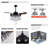 Kaleb 42'' Ceiling Fan with Light Kit-1232433861