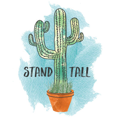 Stand Tall - Painting Print