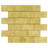 Galaxy 11.82 in. x 12.01 in. Brick Joint Glossy Glass Mosaic Tile-36933025