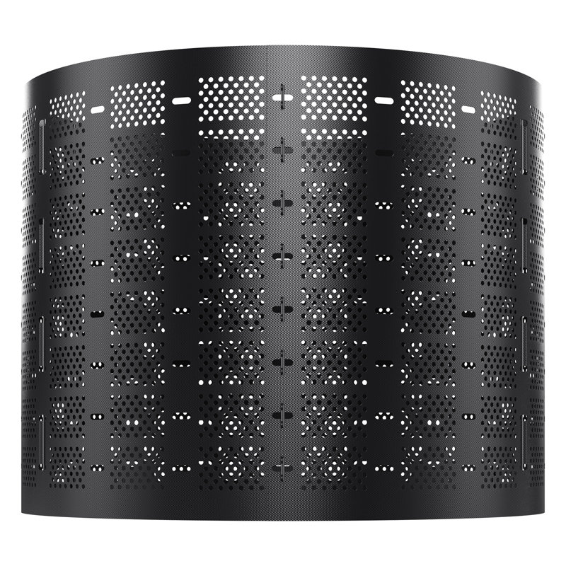 Composteur extérieur de 220 gallons, noir, extensible