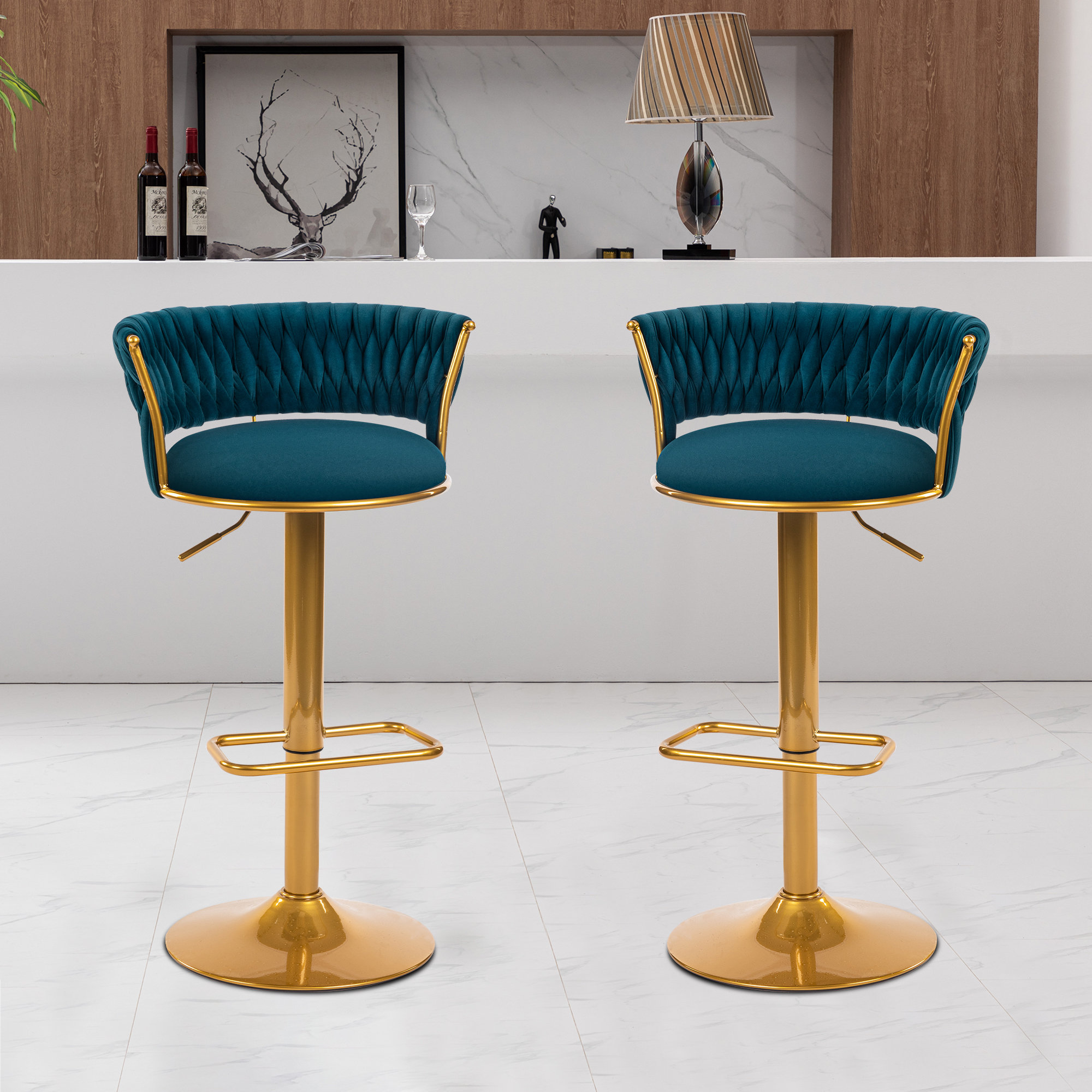 Renea swivel bar discount stool