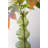 SMALL GLASS BUBBLE VASE - GREEN-454631063-454631060
