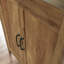 Armoire de rangement à 2 portes en pin