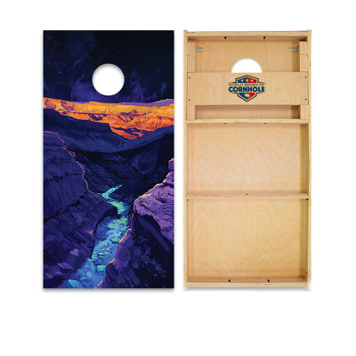 Capitol Reef National Park 2x4 Cornhole Board Set | Includes (2) Boards (8) Bags & Optional Accessories