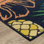 Tapis bleu marine / multicolore intérieur / extérieur Sherley-1793462817