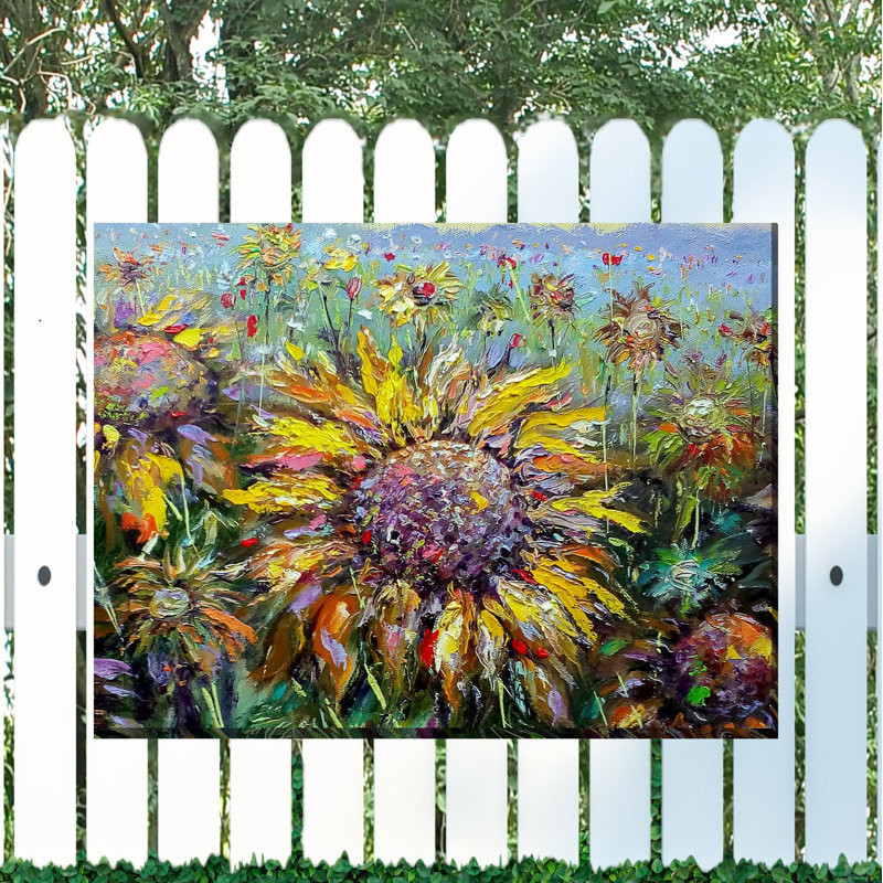 Art extérieur sur toile Mucci Sun Queen