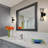 2-light Black Wall Sconces 16 Inch Black Bathroom Light Fixture