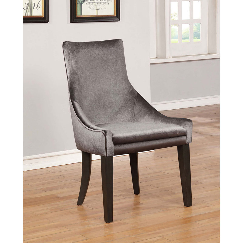 Chaise d'appoint rembourrée (ensemble de 2)