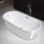 Cove 71'' x 32'' Soaking Acrylic Bathtub-50500046