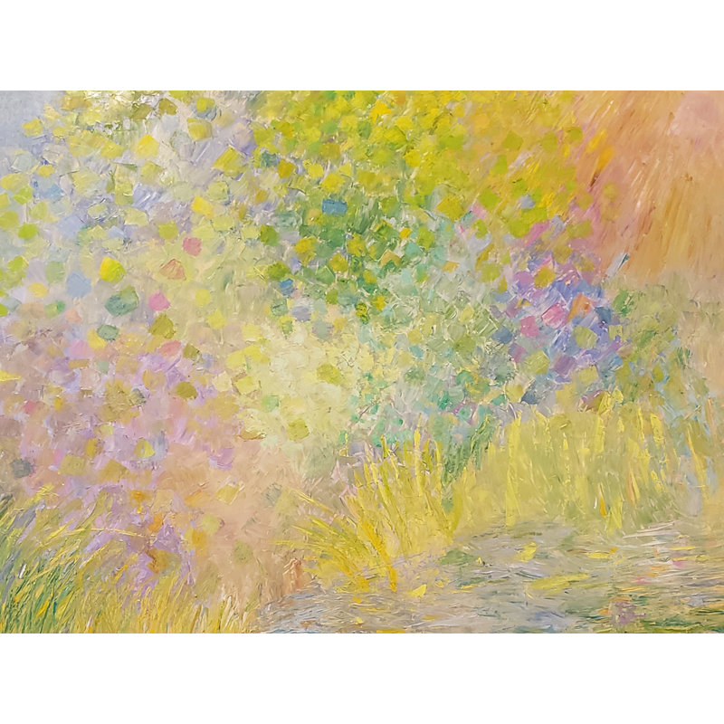Spring Fling 2 Print by Marsha Heller, 24" H x 32" W, Wrapped Canvas