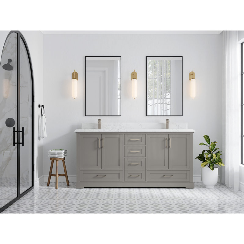 Ensemble de meuble-lavabo double 72 po Esin, Empira