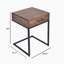 Table de bout avec rangement Juventino