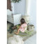 Panier en coton et bois-66903455