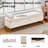 63" Modern Upholstered Teddy Storage Bench For End Of Bed King Size With Removable Handrail-698815322