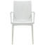 Fauteuil de patio empilable sans assemblage Mace - Chaise de salle à manger moderne en tissu toutes saisons imperméable et robuste-30181369-124128376