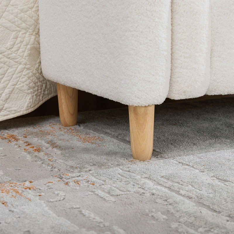 Tabouret de repose-pieds moderne capitonné avec accoudoirs avec accoudoirs de rangement pour lit d'appoint capitonné Modern