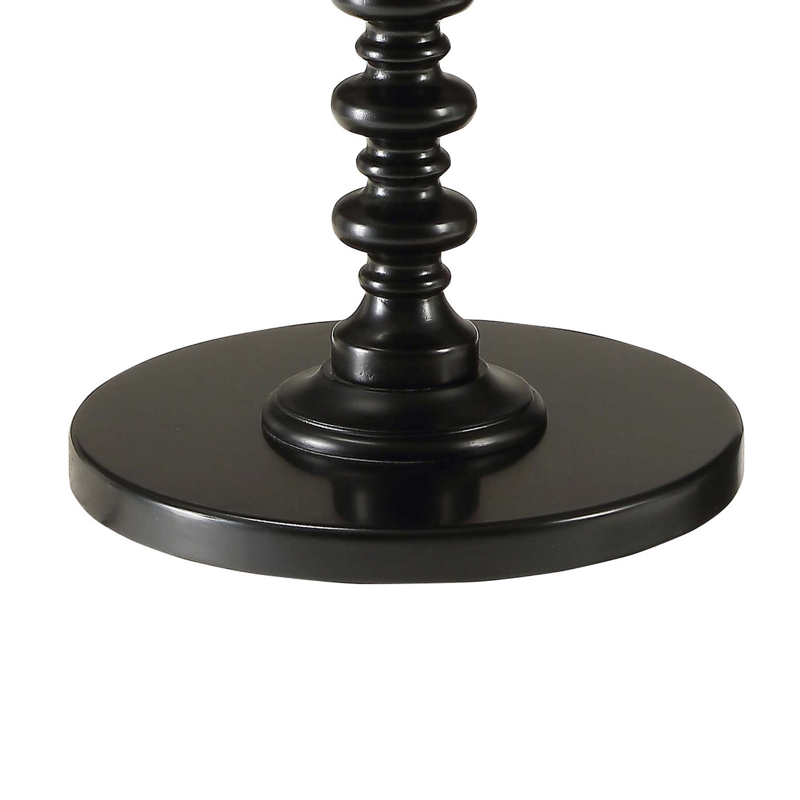 Fiama End Table, Black, 22.25" H x 17" W x 17" D