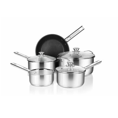 8 - Piece Stainless Steel Cookware Set