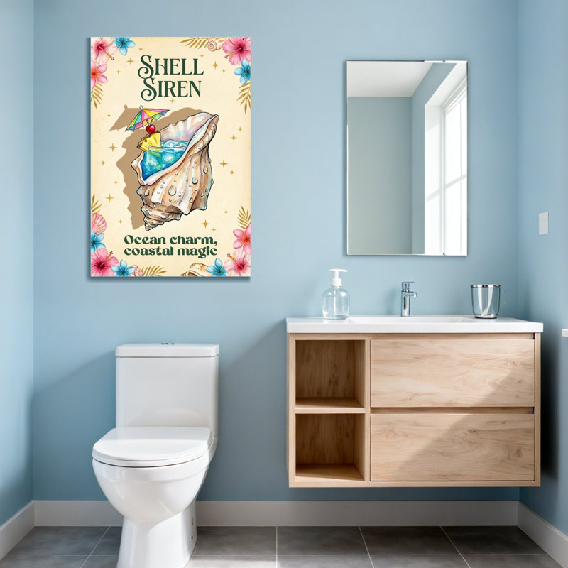 Bordure florale à la mode, H 16 po x l 24 po