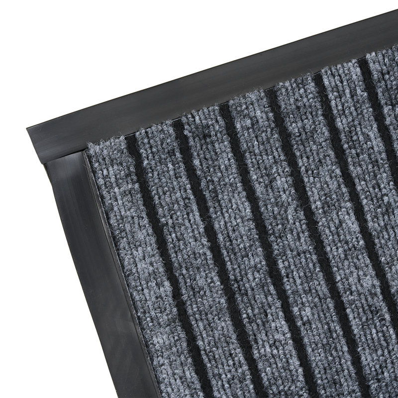 Polyester + PVC Non-Slip Contour Mat, Single- 35.43" L x 23.62" W