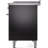 ILVE Professional Plus II Series 48 in. Dual Fuel Range with 5 Sealed Burners, Griddle, Frenchtop (Liquid Propane, Glass Door)-98168236-98168228