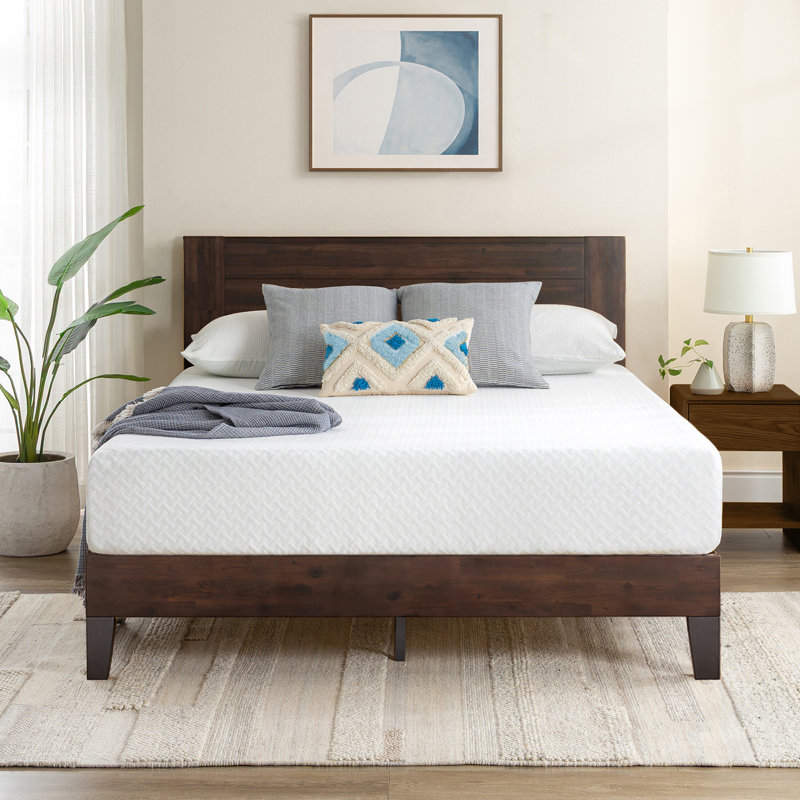 Matelas en mousse viscoélastique imprégnée de gel de Sleep by Wayfair™, Grand lit