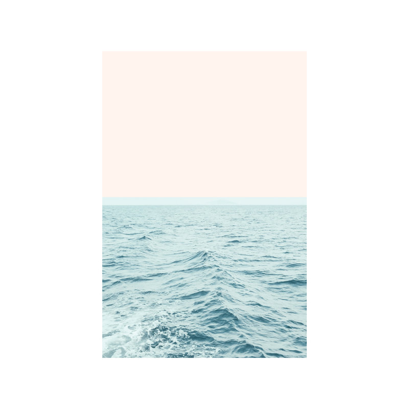 'Sea Breeze' by 83 Oranges, 12" H x 8" W x 0.75" D, Wrapped Canvas