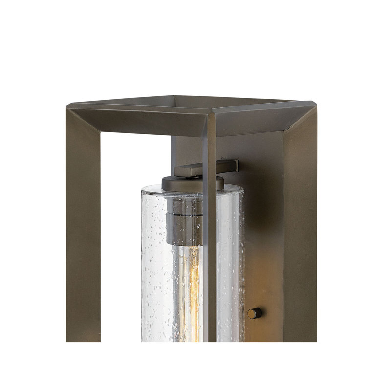Plafonnier encastré d'extérieur 1 lumière Vanderhoff, H 16,25 po x l 6,75 po x P 7 po