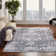 Westberg Oriental Area Rug in Gray/Ivory