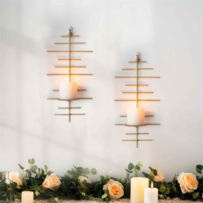 Metal Wall Candelabra