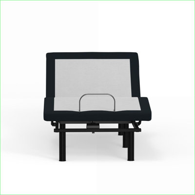 Twin Long Adjustable Bed Base with Zero Clearance, Memory Buttons &amp; Wireless Remote for Bedrooms