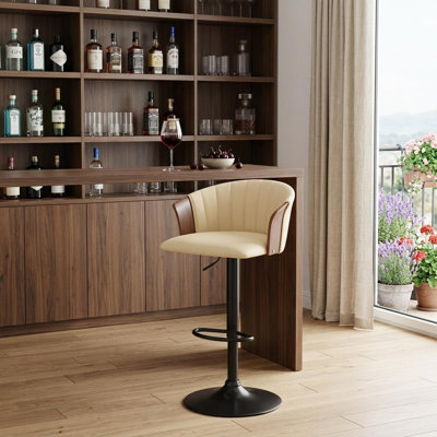 Tabouret de bar rotatif Jerahmy