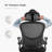 Riegelsville Mesh Office Task Chair with Headrest-670822152