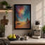 Desert Under Cosmic Sky Fantasy & Sci-Fi - Wrapped Canvas-1597991159-1597991693